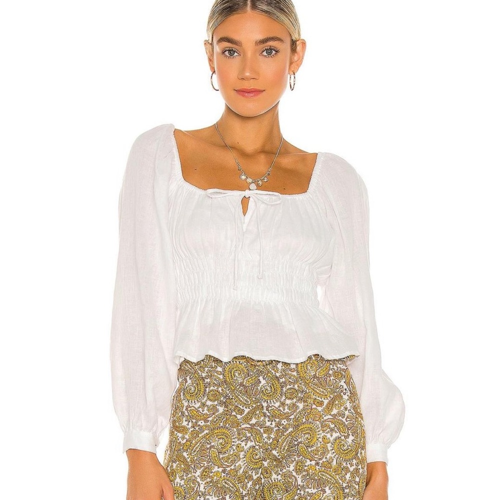 Bellano Top in Plain White
FAITHFULL THE BRAND S
